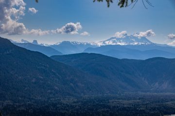 Black Tusk and Garibaldi Mountain in the distant