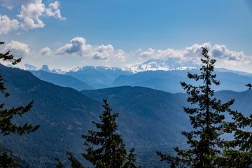 Black Tusk and Garibaldi Mountain in the distant