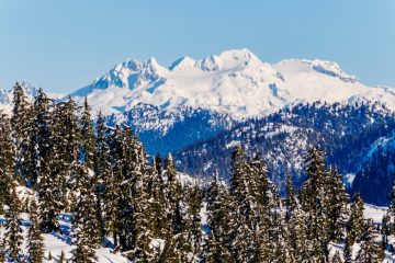 Snowy mountain