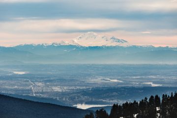 Mount Baker as seen from Thunderbird Ridge
