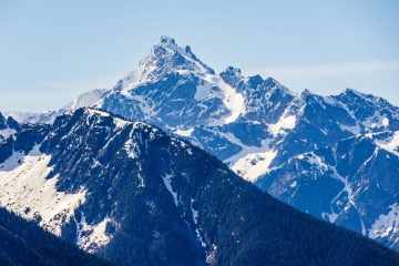 Mount Redoutbt at the back