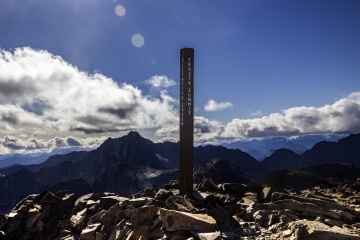 At the summit