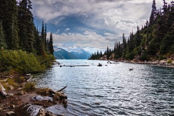 Garibaldi Lake - look from the bridge