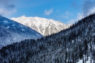 Joffre Lakes Trail - Winter