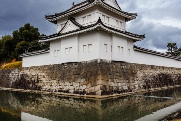 Nijo castle wall