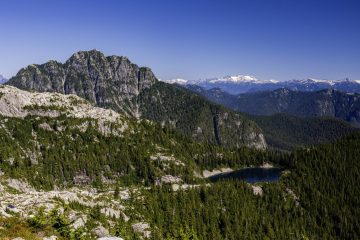 Cathedral and Burwell Lake