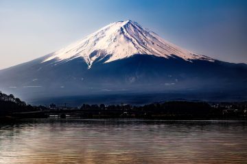 Mount Fuji and Lake Kawaguchiko