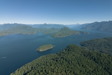 View from Mount Gardner