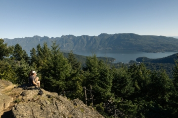 View from Mount Gardner