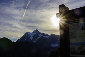 Sunrise over Mount Shuksan