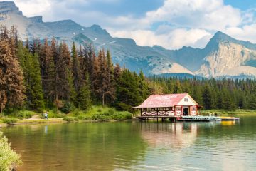 Maligne Lake, Jasper National Park, Alberta, Canada