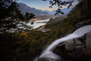 Shannon Falls and Squamish