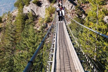 The Sky Pilot Suspension Bridge