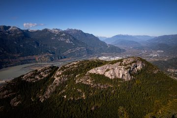The Chief (all three peaks) from the summit