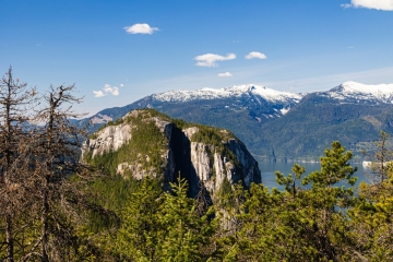 The Chief as seen on Slhanay Peak