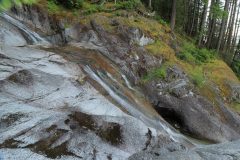 Middle potion of the waterfall