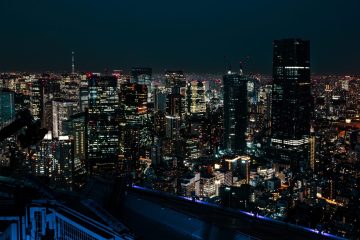 Tokyo at night