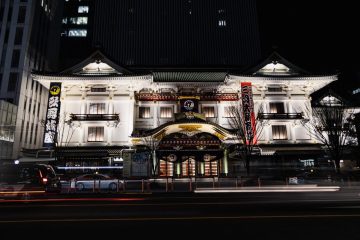 KABUKI-ZA theatre in Ginza, Tokyo, Japan