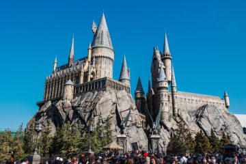 Castle in Harry Potter Land