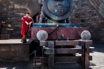 Train in Harry Potter Land