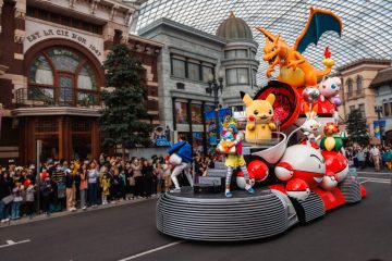 No Limit Parade - Pokémon float