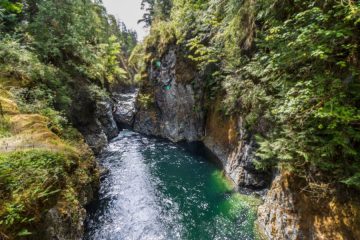 Englishman River Falls (Lower Falls)